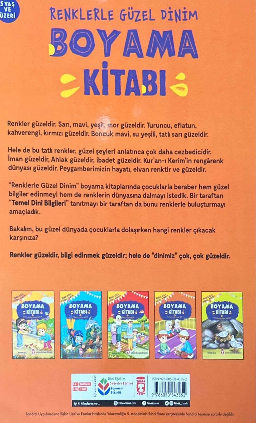 BOYAMA KITABI 4 KITABIM KUR`AN