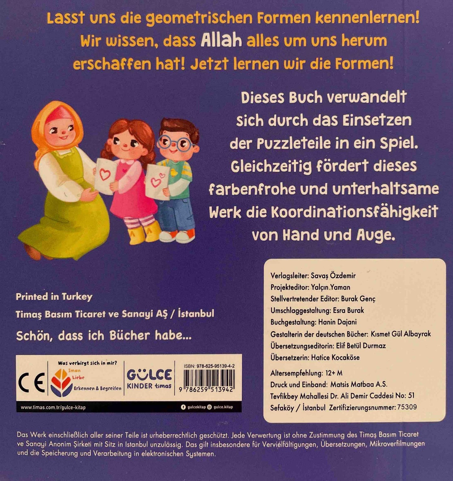 ICH KENNE ALLAH ICH LERNE DIE FORMEN