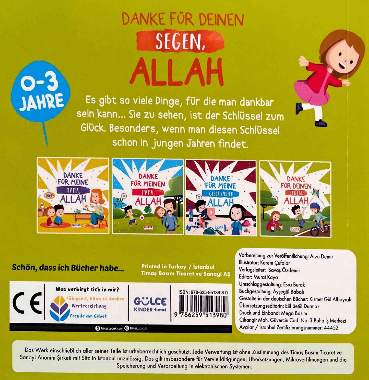 DANKE FÜR DEINEN SEGEN, ALLAH
