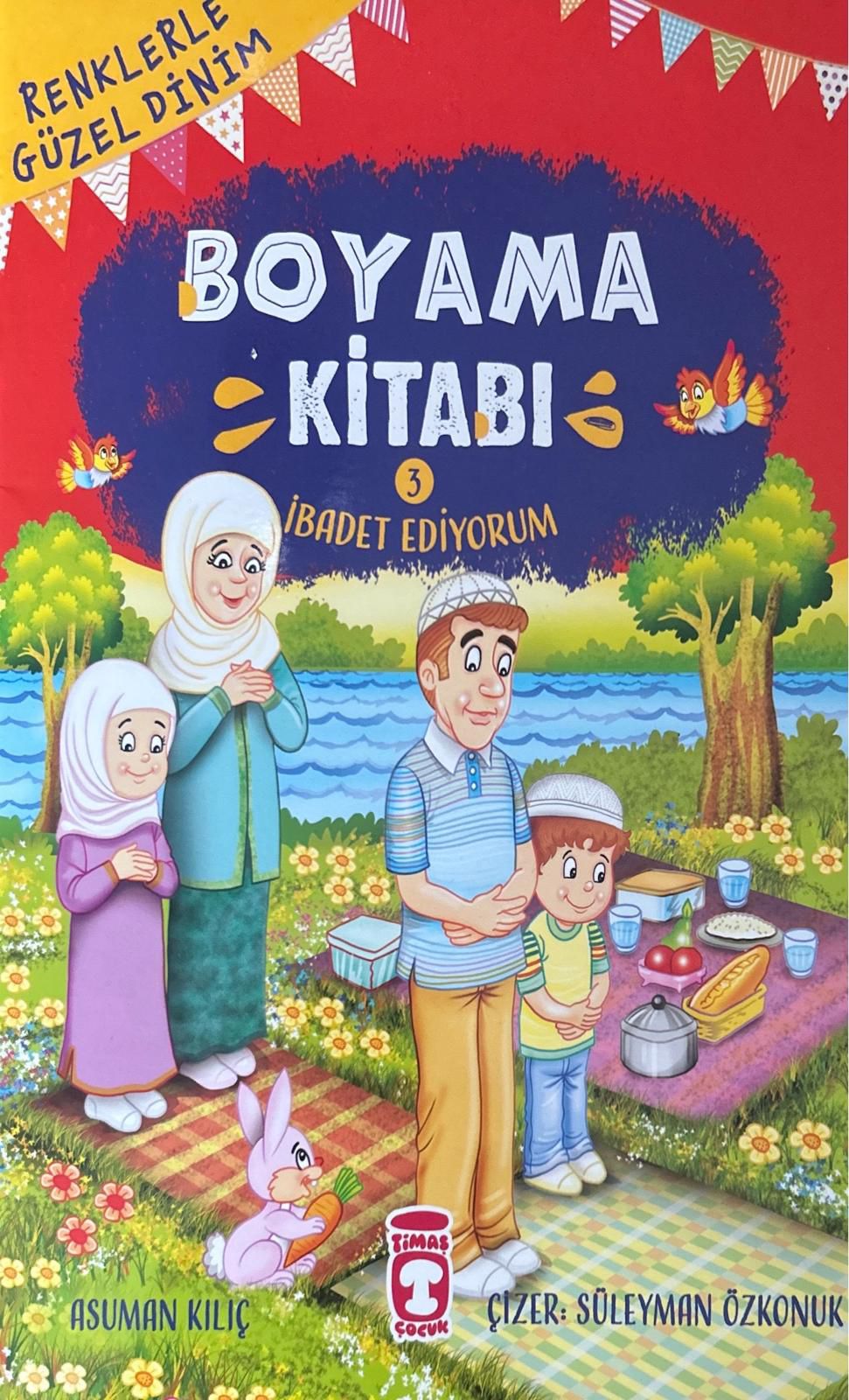 BOYAMA KITABI 3 GÜZEL IBADET EDIYORUM
