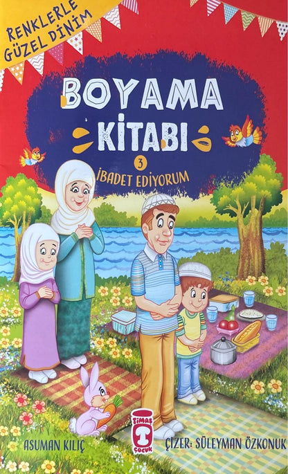 BOYAMA KITABI 3 GÜZEL IBADET EDIYORUM
