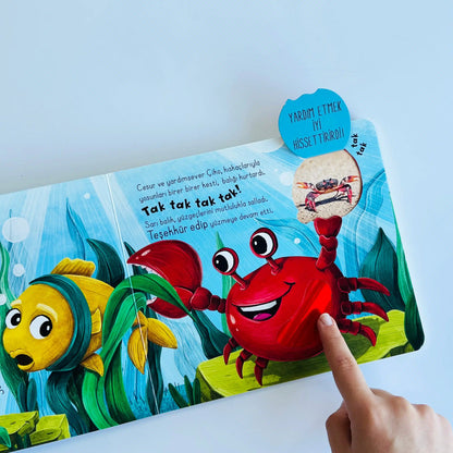 İlk Dokun Hisset Kitabım Okyanusa Dokun