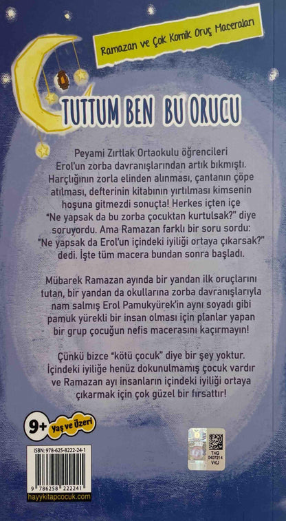 Tuttum ben bu Orucu