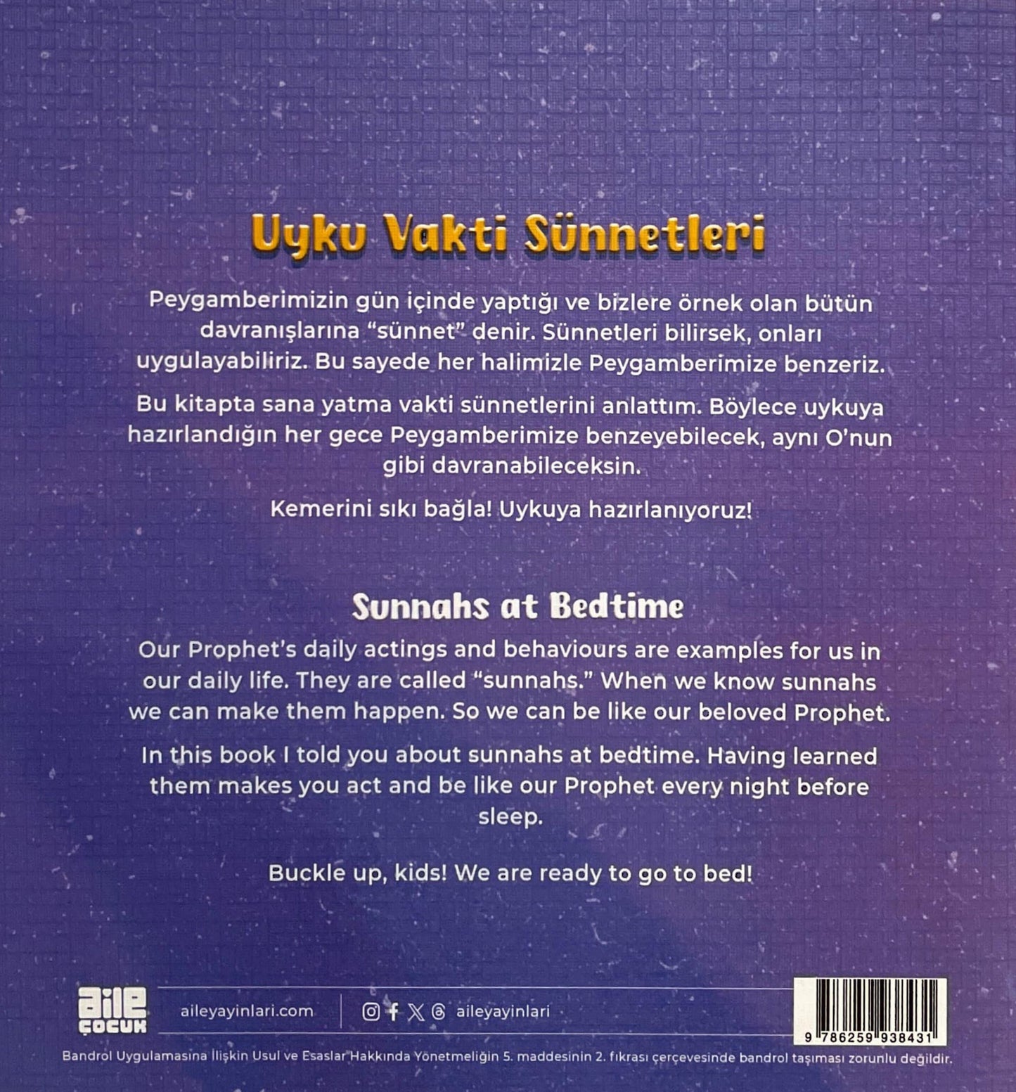 Uyku Vakti Sünnetleri