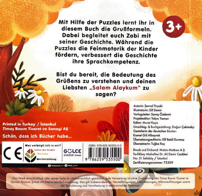 DAS NEUGIERIGE ZEBRA LERNT ZU GRÜßEN