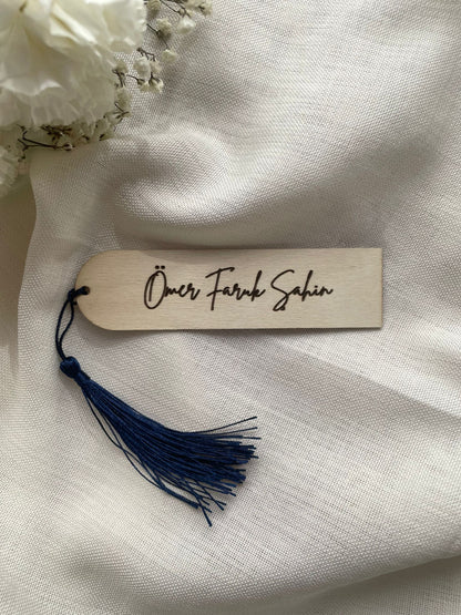 Lesezeichen mit Wunschgravur