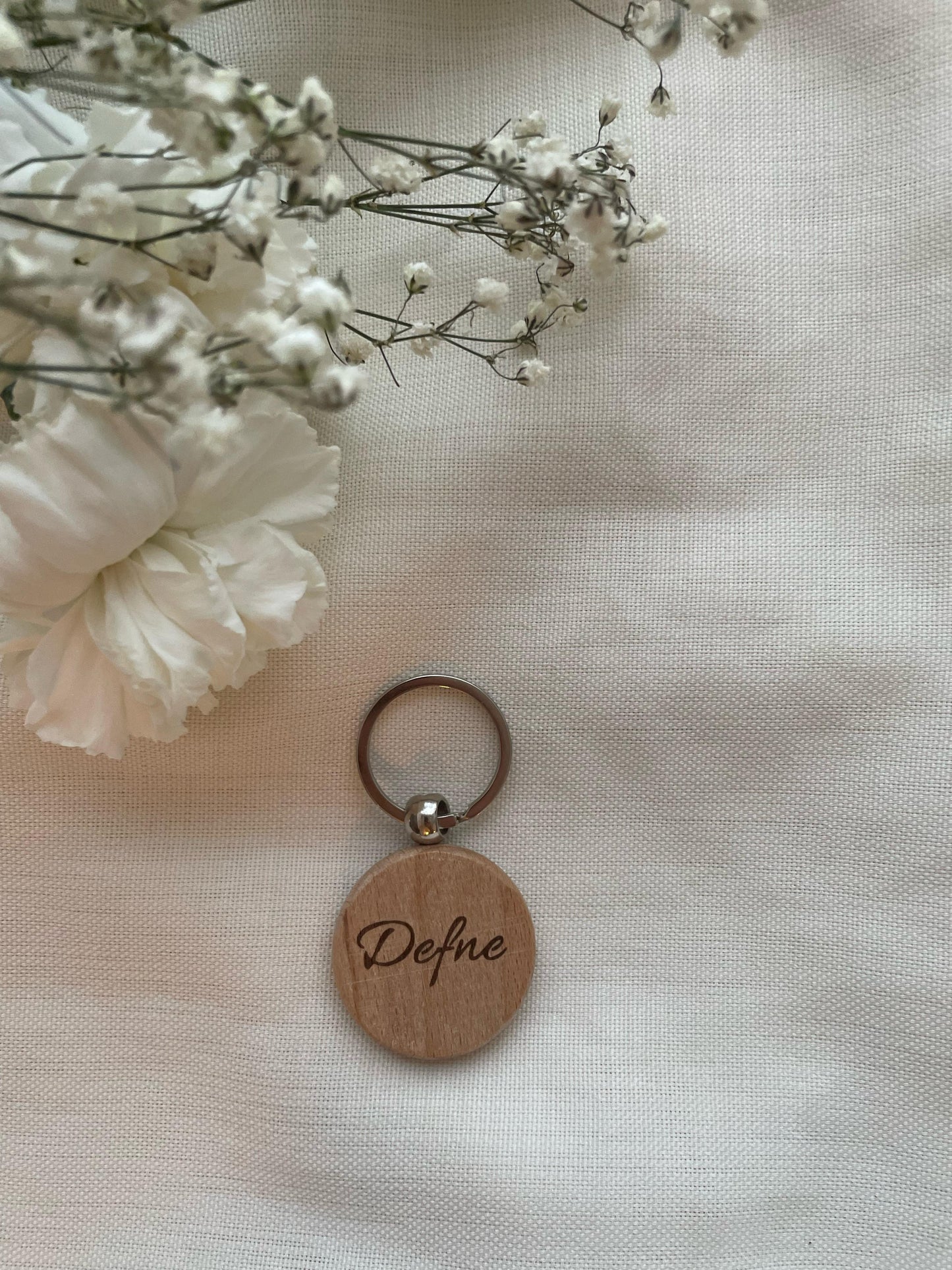 Schlüsselanhänger aus Holz